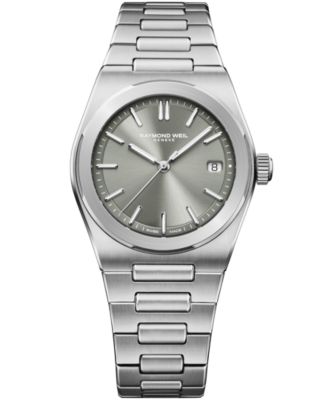 Мужские часы Raymond Weil Silver-Tone Stainless Steel 38mm