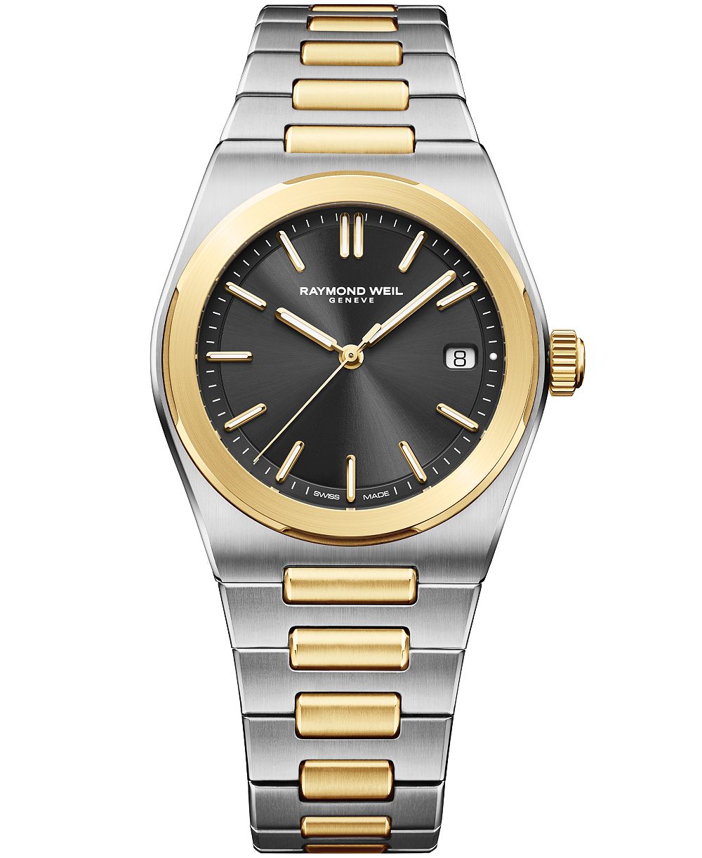 Raymond Weil Мужские двухцветные стальные часы 38мм