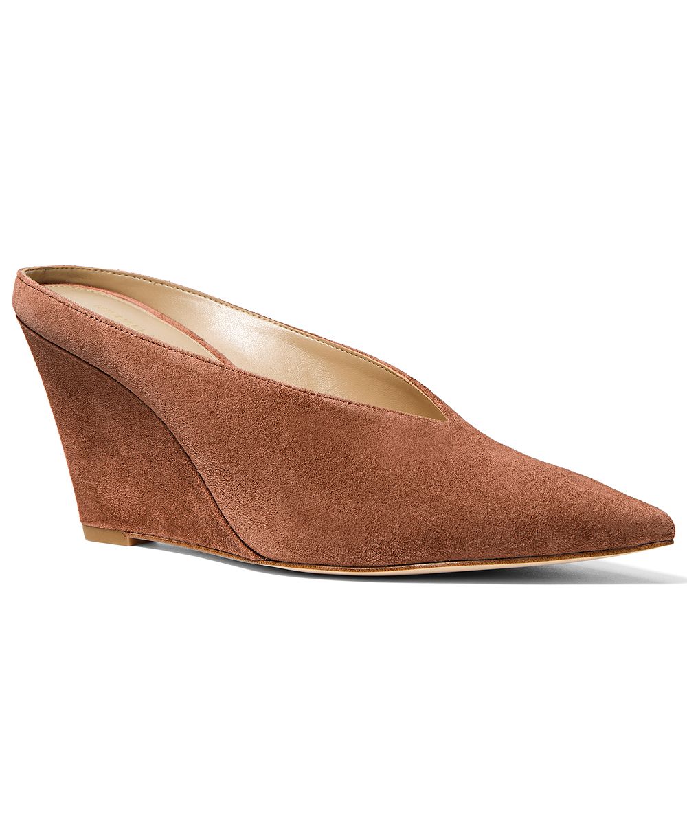 MICHAEL Michael Kors Women's Xandra Slip-On Wedge Pumps