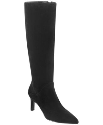 Marc Fisher Women's Naicy Tall Pointed Toe High Heel Dress Boots
