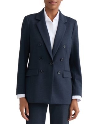 Женский блейзер Jones New York Petite с одной пуговицей и двубортным кроем
