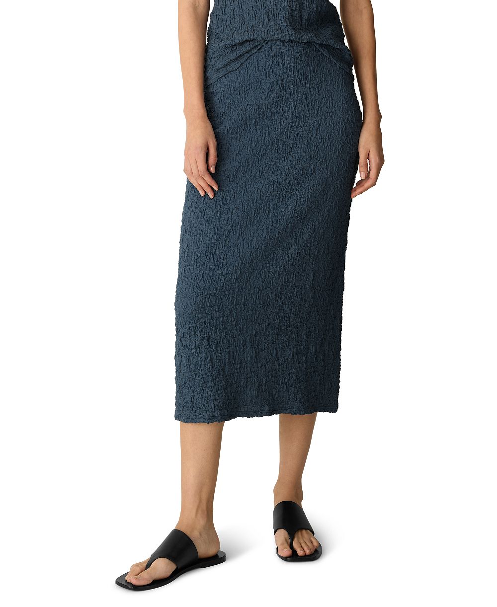Женская юбка Eileen Fisher Textured Straight Midi