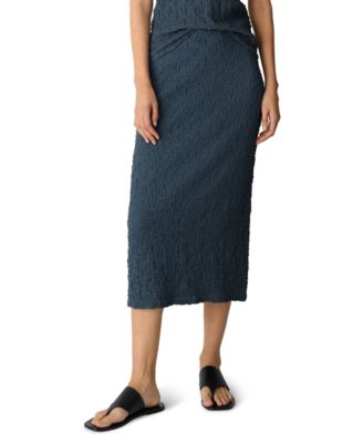 Женская юбка Eileen Fisher Textured Straight Midi