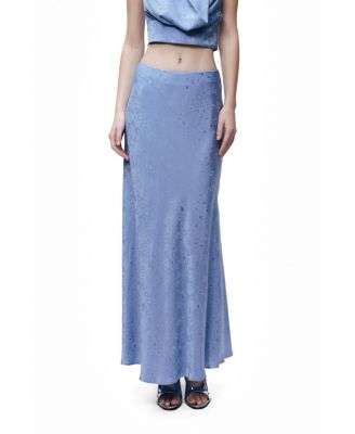 NOCTURNE Women's Printed Midi Flare Skirt