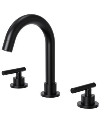 EVERSTEIN Widespread Bathroom Faucet 3 Hole 2-Handle Bathroom Sink Faucet with Drain Assembly
