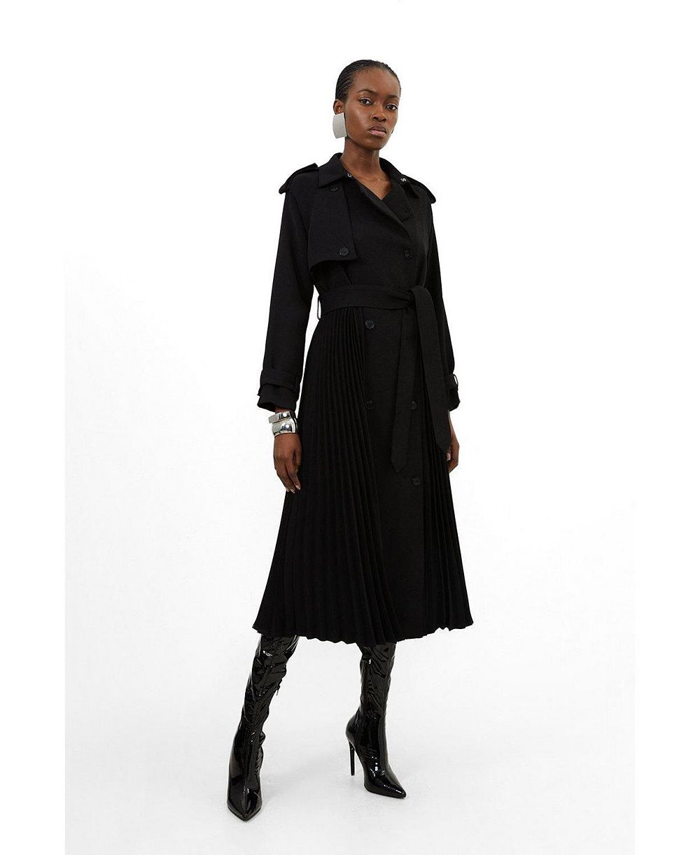 Karen Millen Women's Belted Trench Coat