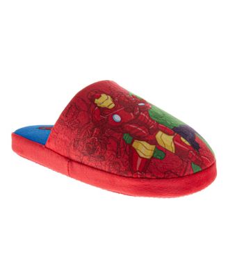 Marvel Avengers Kids' Slippers Cozy, Plush, and Fun House Footwear