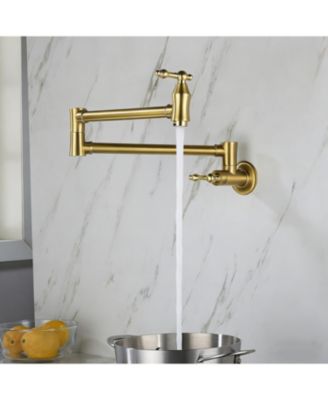 PHYING Wall Mount Folding Kitchen Pot Filler Faucet