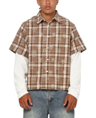 Мужская рубашка SAINT MORTA Sanctuary Layered Button Up