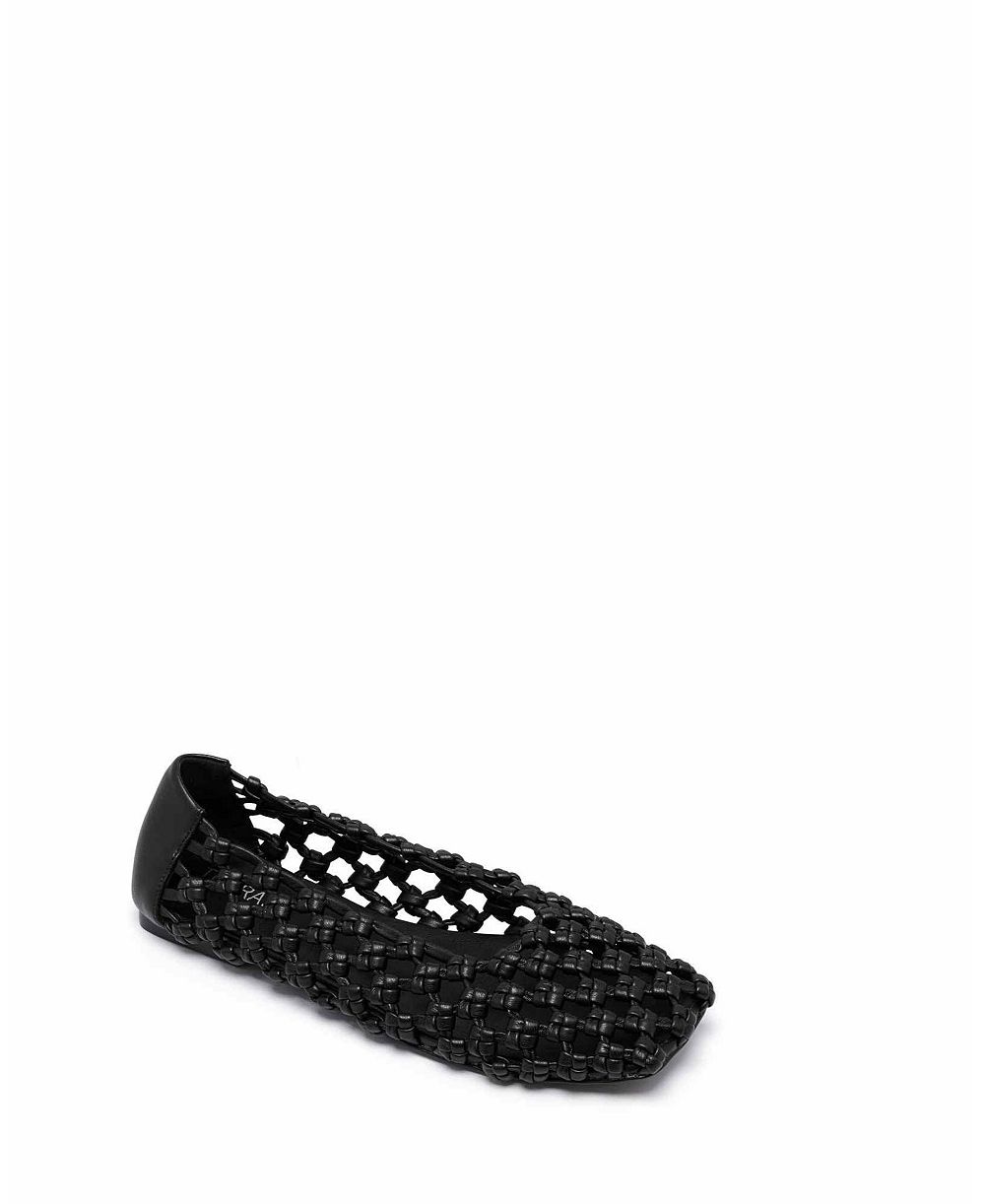 Therapy Australia Women's Genesis Square Toe Woven Flats