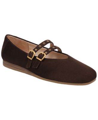 Dr. Scholl's Women's Violet Mary Jane Buckle Flats