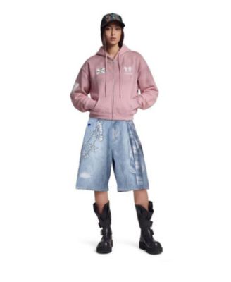 Aelfric Eden Women's Plaid Panel Chain Jorts