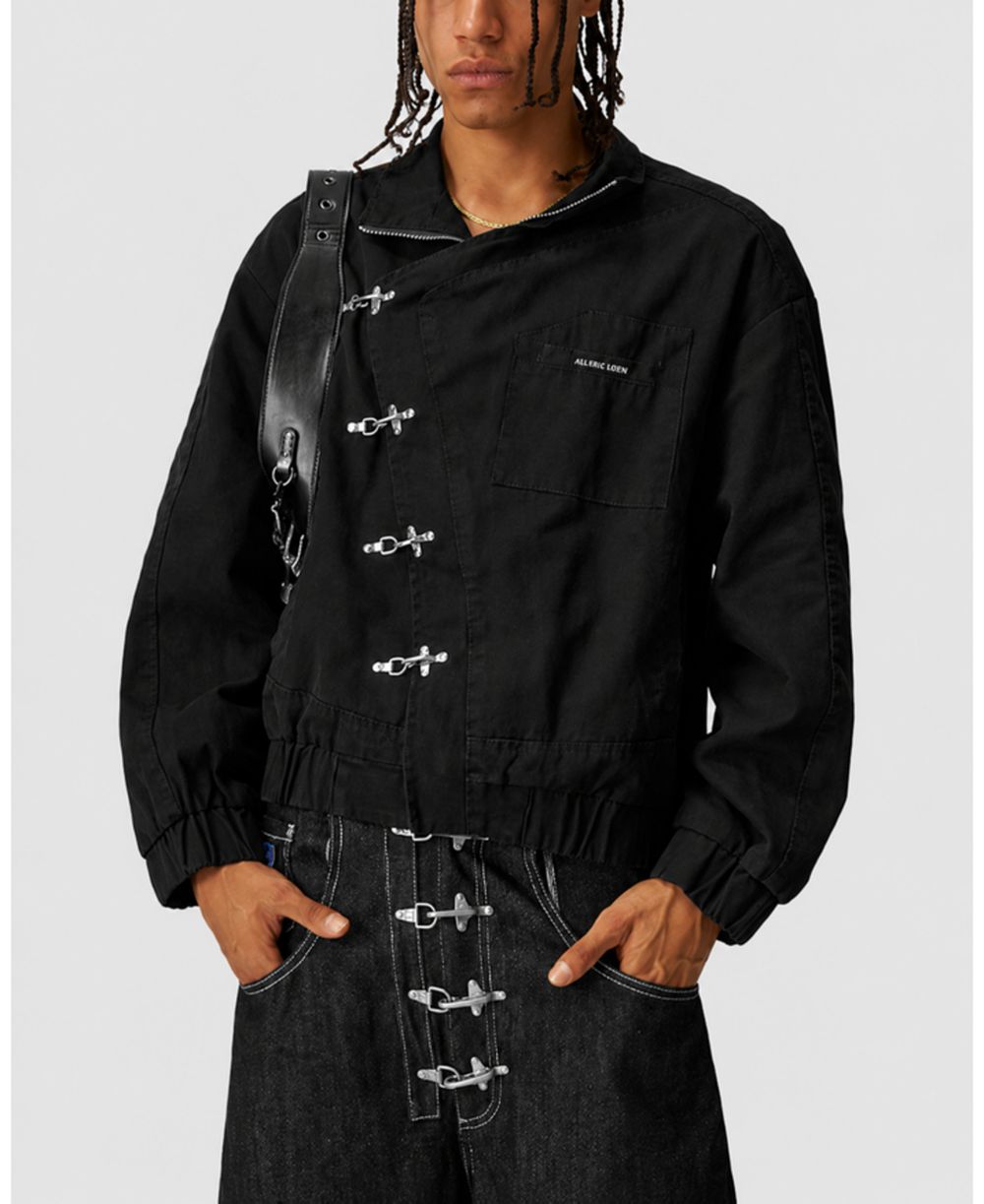 AELFRIC EDEN Men's Boxy Fireman Clasp Jacket