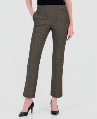 Anne Klein Women's Pull-On Straight Pants