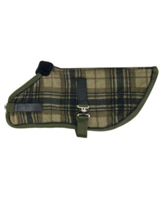 Olive chesterfield plaid