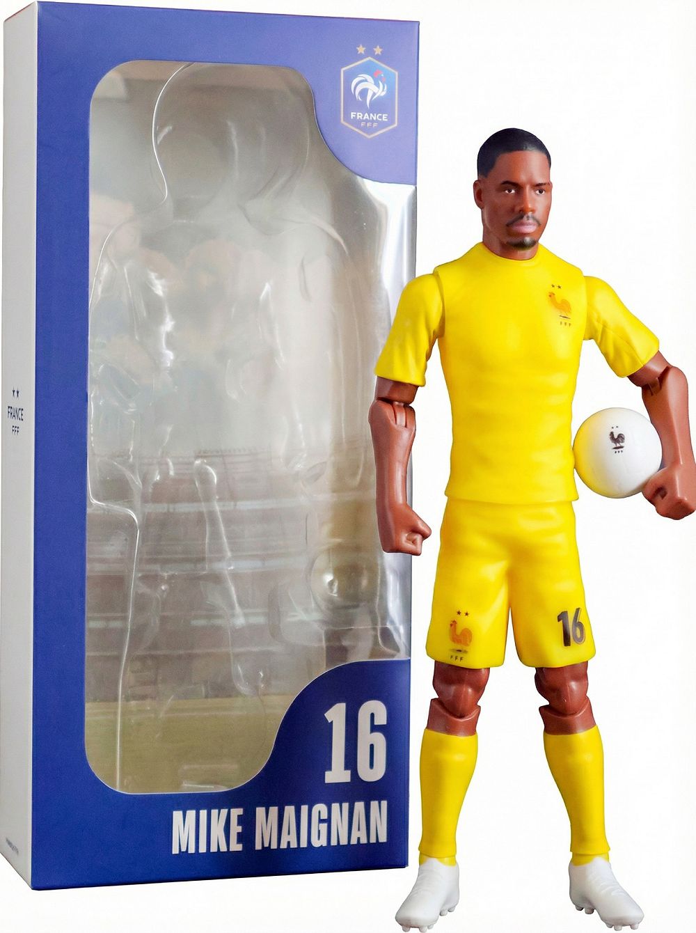 Коллекционная фигурка футболиста Banbo Toys SOCKERS France National Mike Maignan 8"
