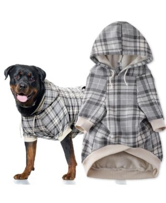 Gray chesterfield plaid