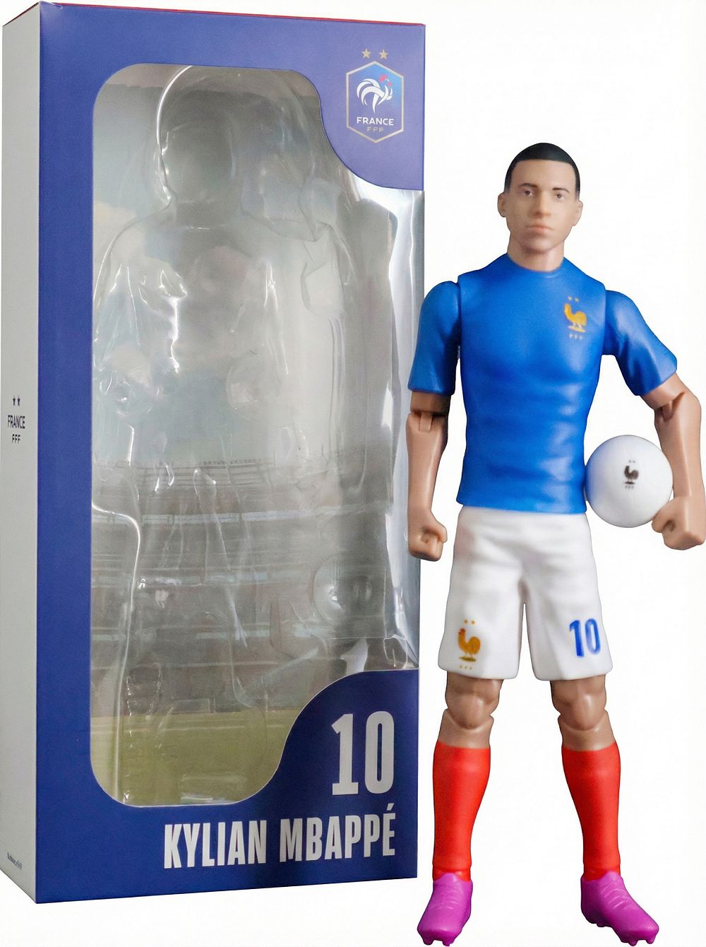 Коллекционная фигурка Banbo Toys SOCKERS France National Kylian Mbappe 8"
