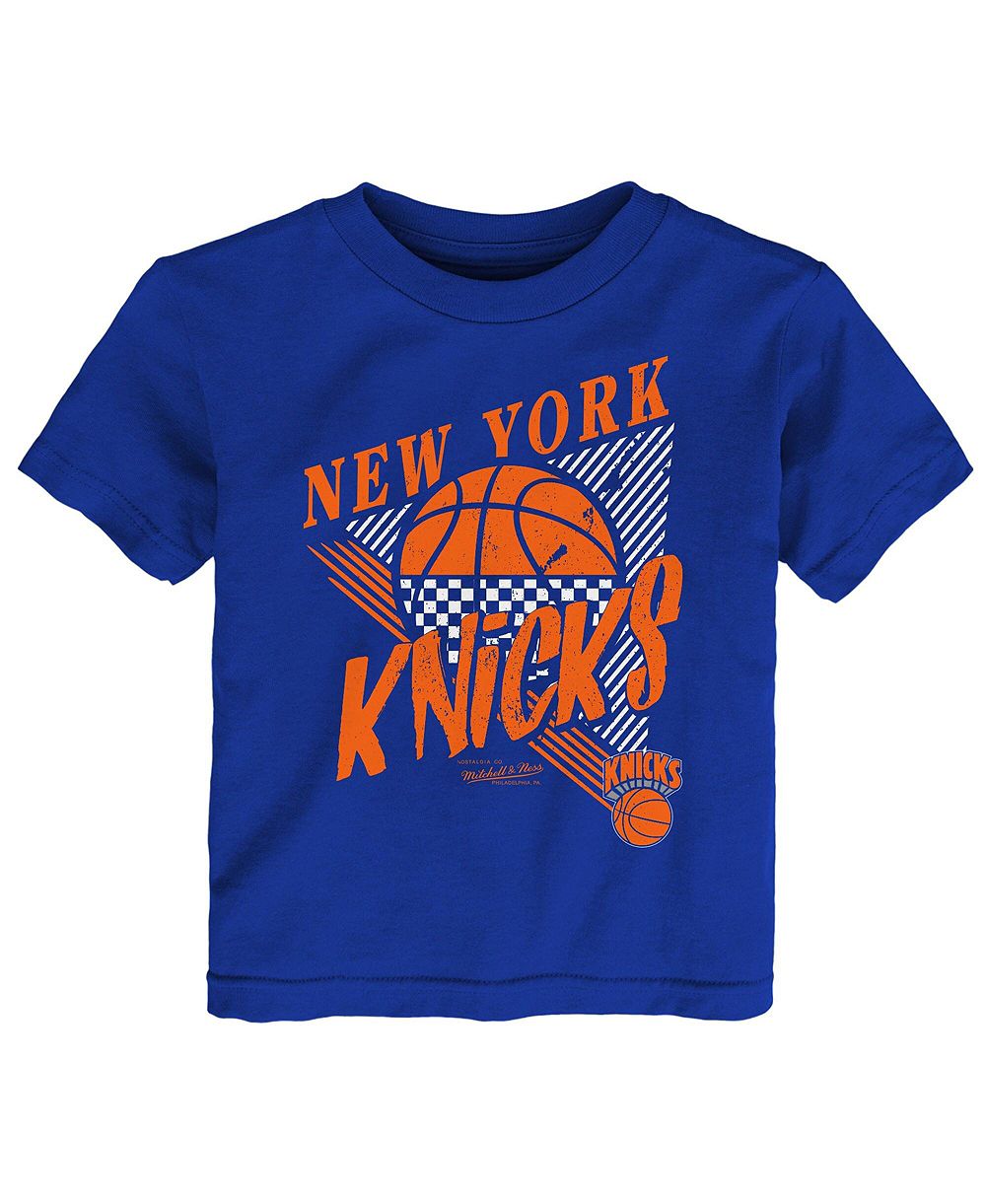 Детская футболка Mitchell & Ness Blue New York Knicks Slam Dunk
