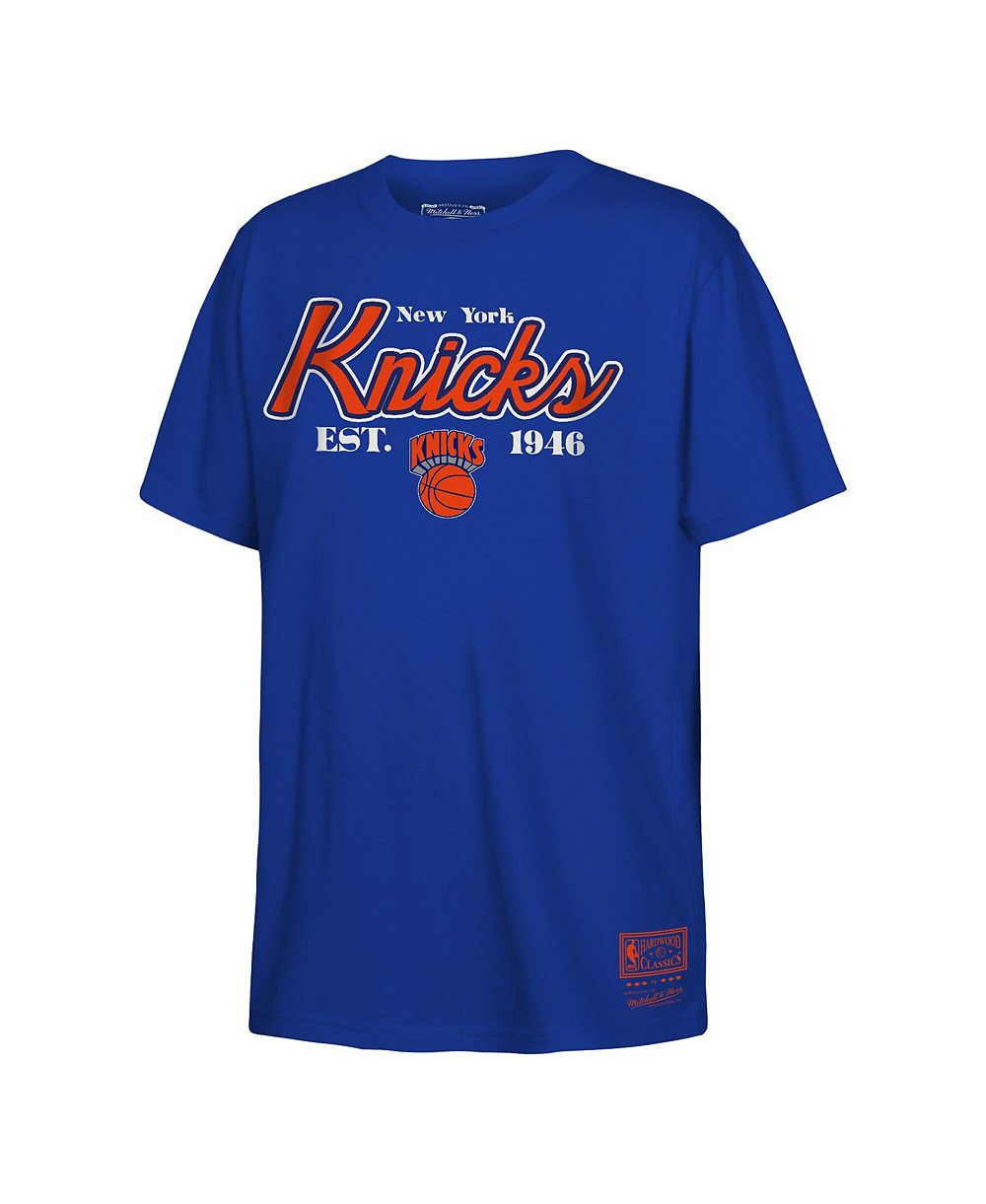 Футболка Mitchell & Ness Blue New York Knicks Opening Day для детей