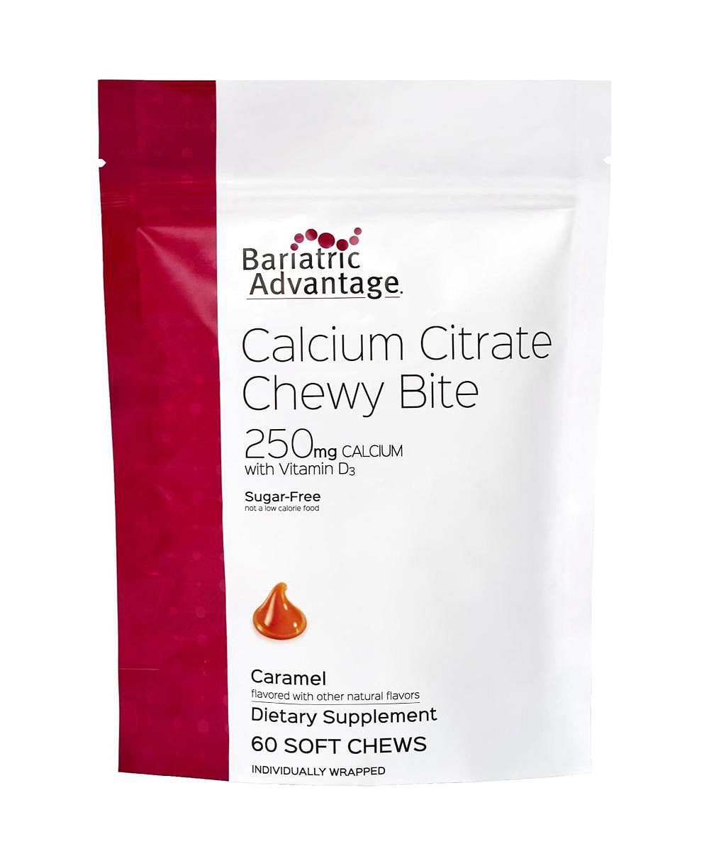 Добавка Bariatric Advantage Calcium Citrate Chewy Bites 250 mg с Vitamin D3 60 шт