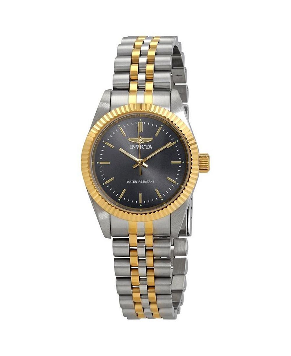 Женские часы Invicta 29400 Specialty Quartz с угольным циферблатом