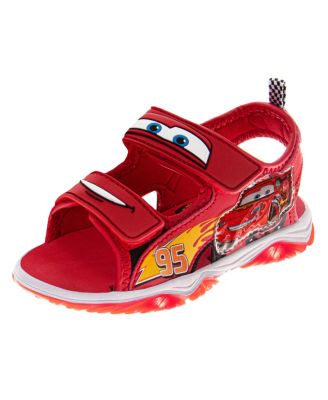 Disney Детские спортивные сандалии Pixar Cars с подсветкой, Lightning McQueen