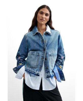 Desigual Women's Denim cotton jacket