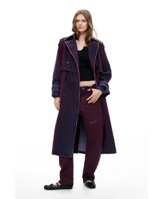 Женский тренч Desigual из хлопка