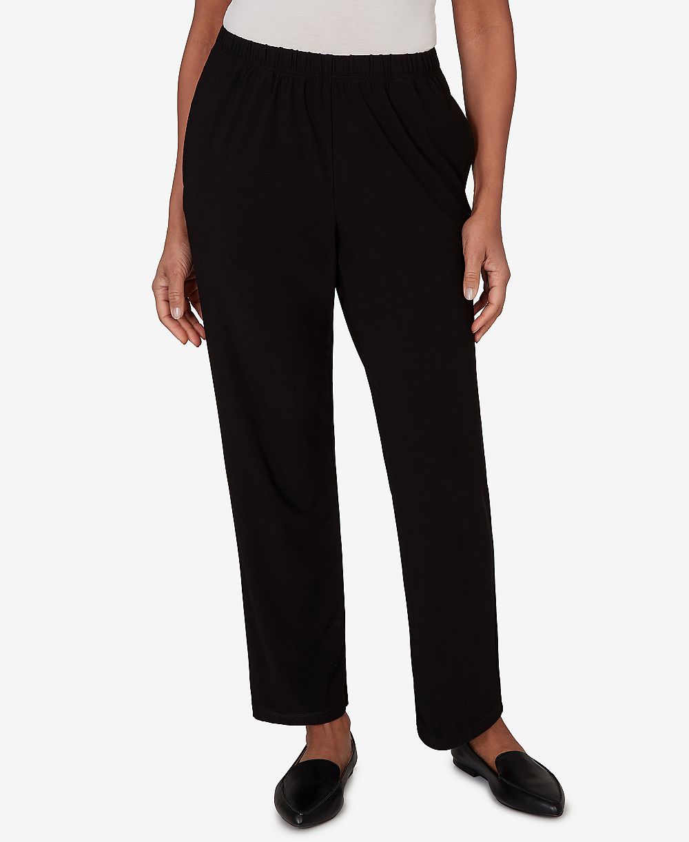 Брюки Alfred Dunner Petite Soft Crepe укороченной длины