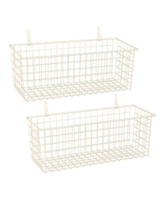 XDOVET Hanging Wall Wire Basket Organizer Storage