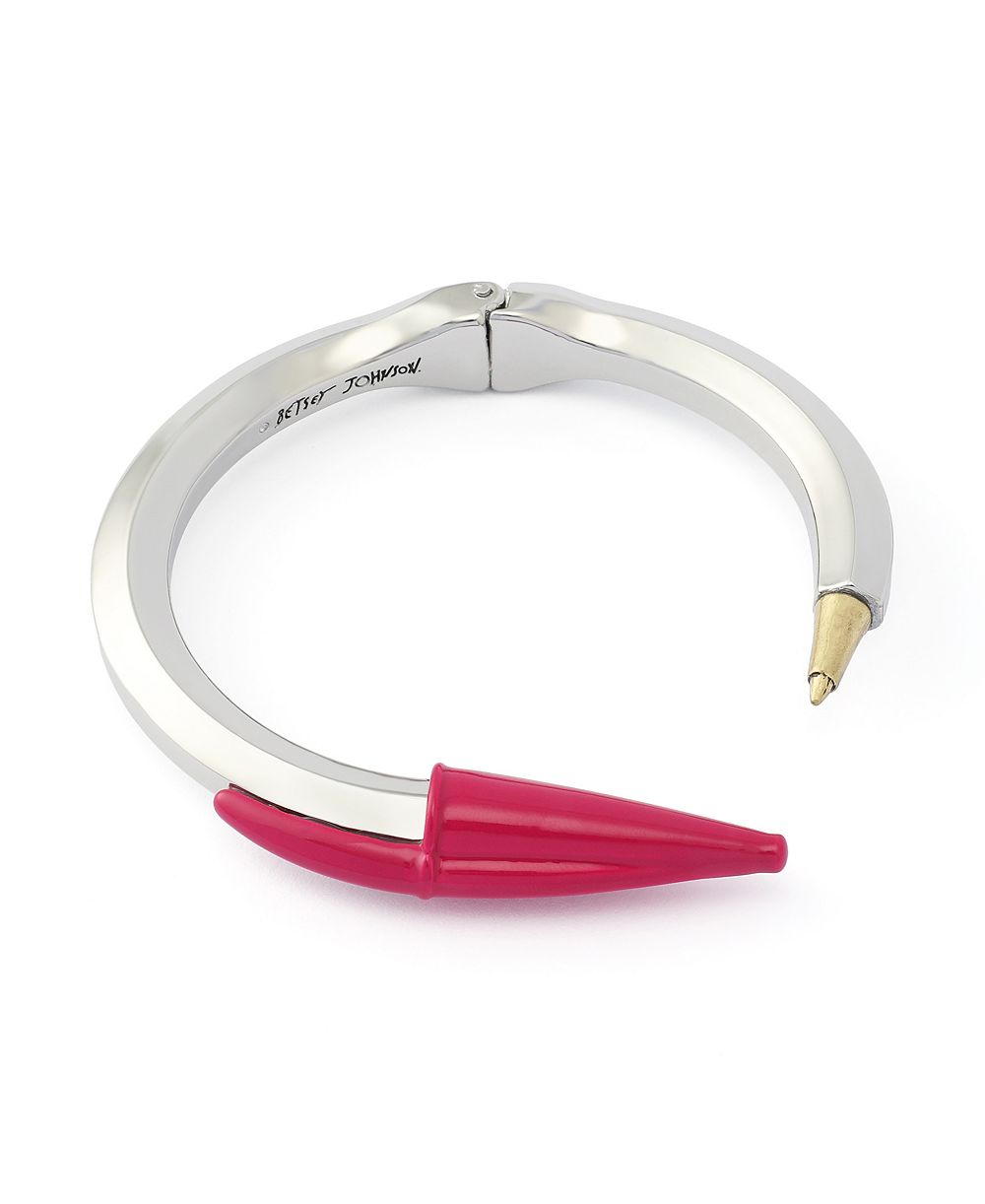 Браслет-бэнгл Betsey Johnson Pink Best In Class Classic Pen