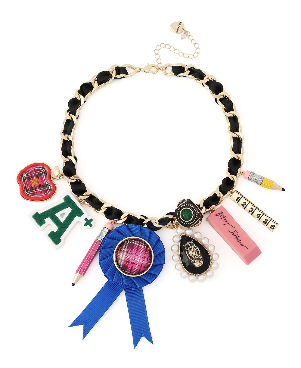 Betsey Johnson Faux-Stone Best In Class Drama Statement Necklace