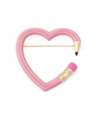 Брошь Betsey Johnson Pink Best In Class Heart</div>