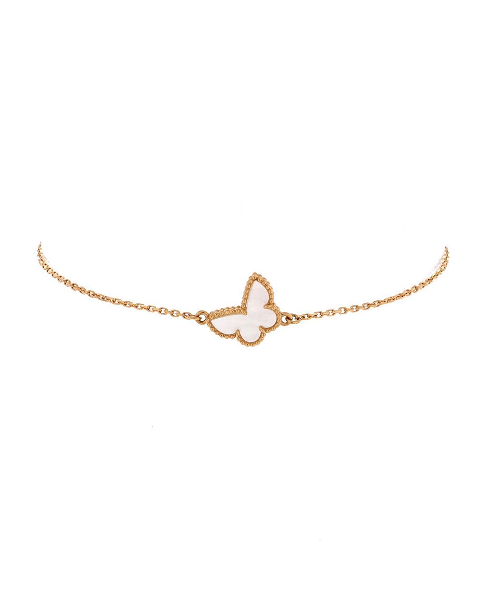 Pre-Owned Van Cleef & Arpels браслет Sweet Alhambra Butterfly