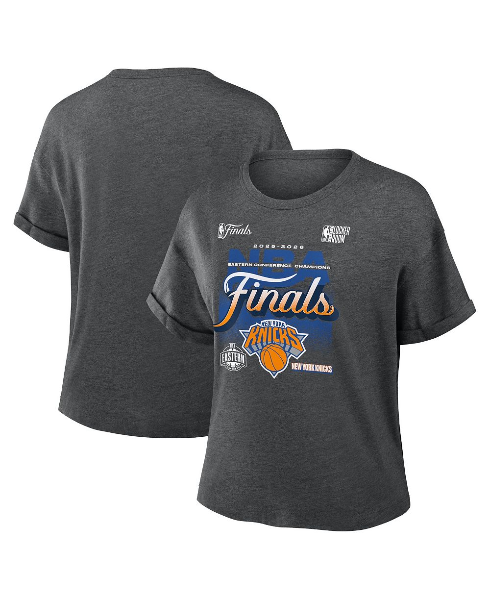 Fanatics Женская темно-серая футболка New York Knicks