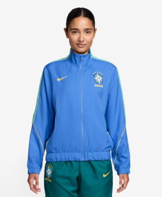 Женский спортивный костюм Nike Blue/Green Brazil National Team 2026 Strike Dri-FIT