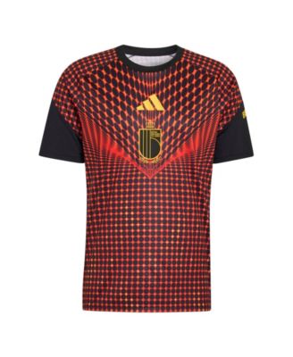 Мужская джерси Adidas Black Belgium National Team 2026 Pre-Match