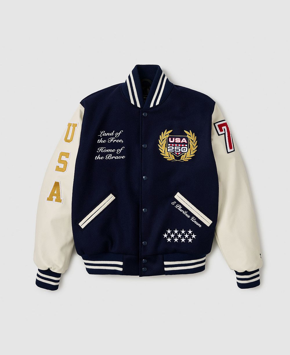 Мужская куртка Fanatics Navy USA 250 Limited Edition Iconic Full-Snap