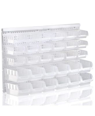 Настенный органайзер XDOVET Transparent Pegboard для хранения метизов