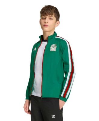 Детская куртка Adidas Mexico National Team 2026 Full-Zip Anthem Green