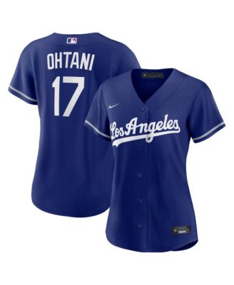 Джерси Nike Women's Shohei Ohtani Royal Los Angeles Dodgers Alternate Replica