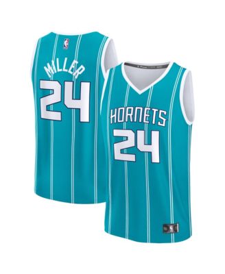 Реплика джерси Fanatics Brandon Miller Teal Charlotte Hornets для детей