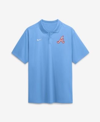 Nike Men's Powder Blue Atlanta Braves City Connect Victory Dri-FIT Polo shirt