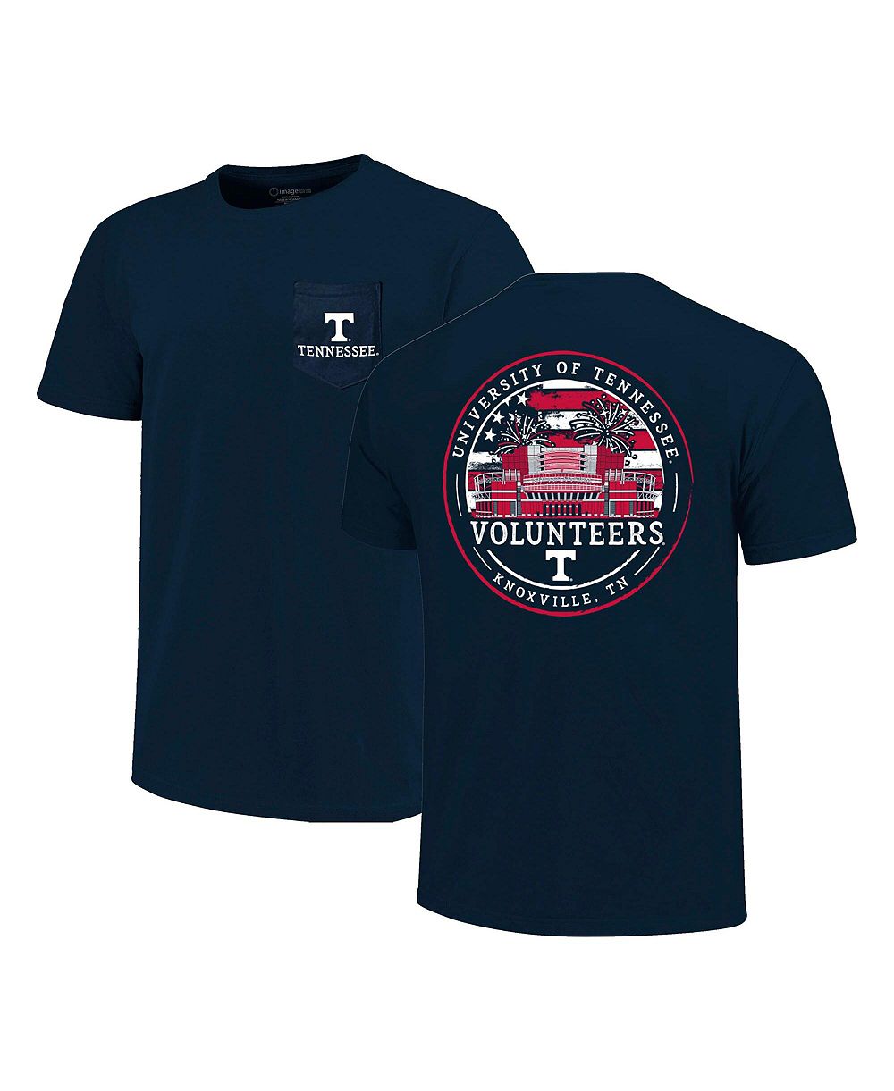 Image One Мужская футболка Tennessee Volunteers Navy