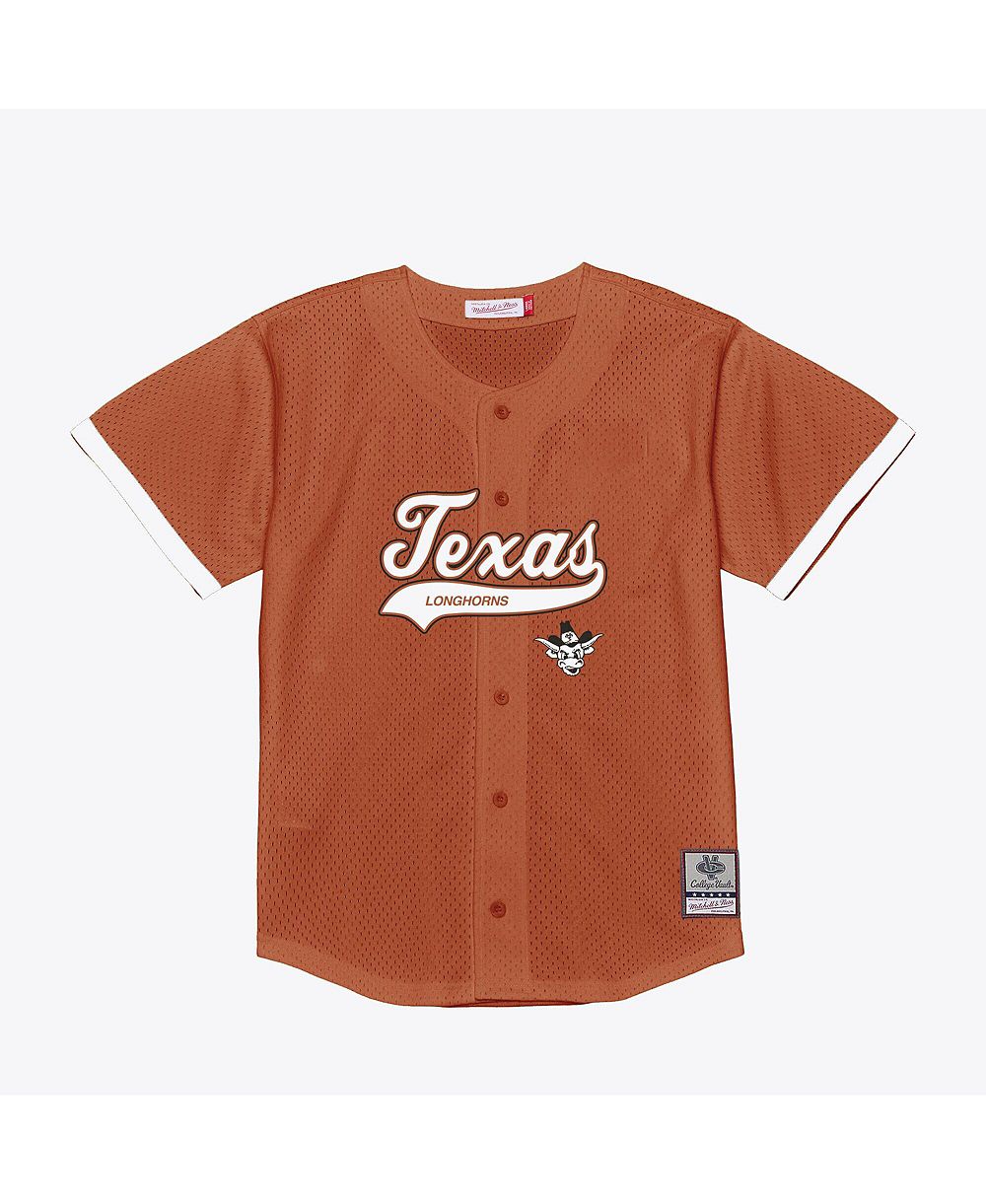 Мужская джерси Mitchell & Ness Texas Longhorns Mesh