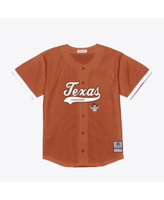 Мужская джерси Mitchell & Ness Texas Longhorns Mesh