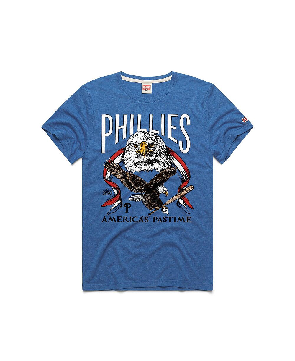Homage Мужская футболка Tri-Blend Philadelphia Phillies America's Pastime