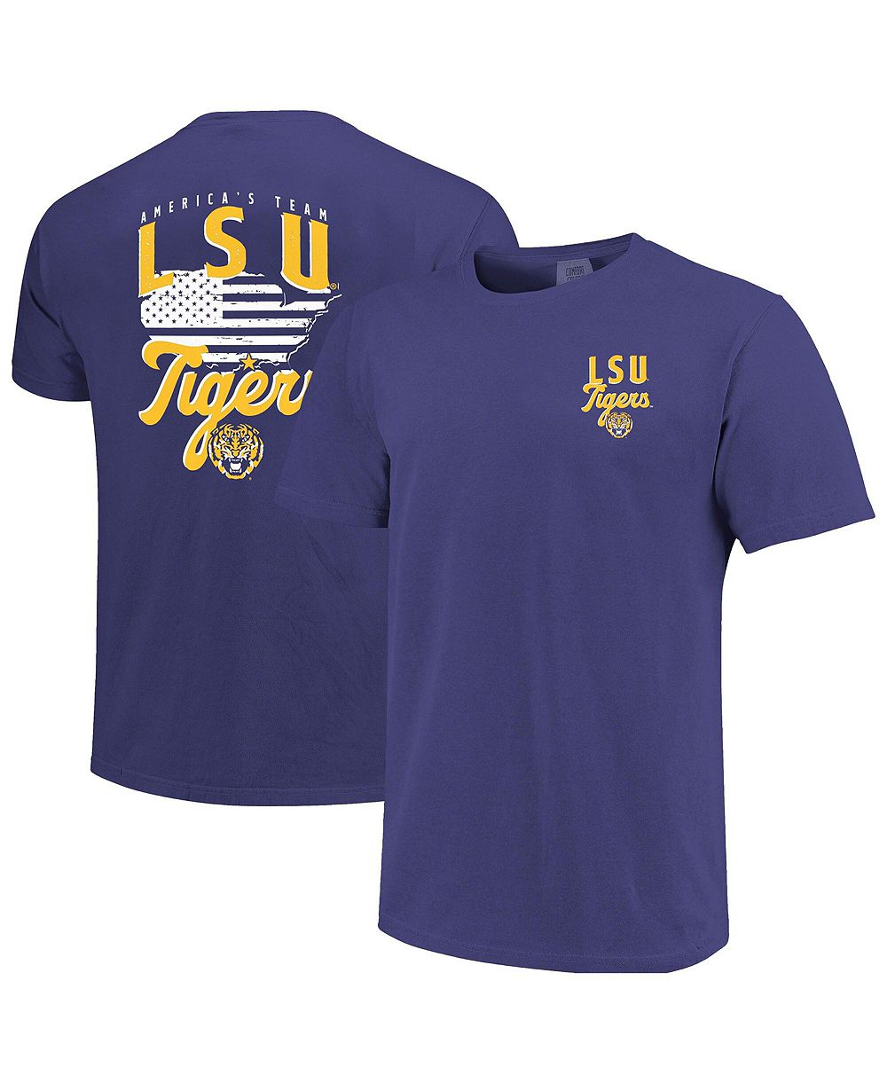 Мужская футболка Image One LSU Tigers America's Team Purple