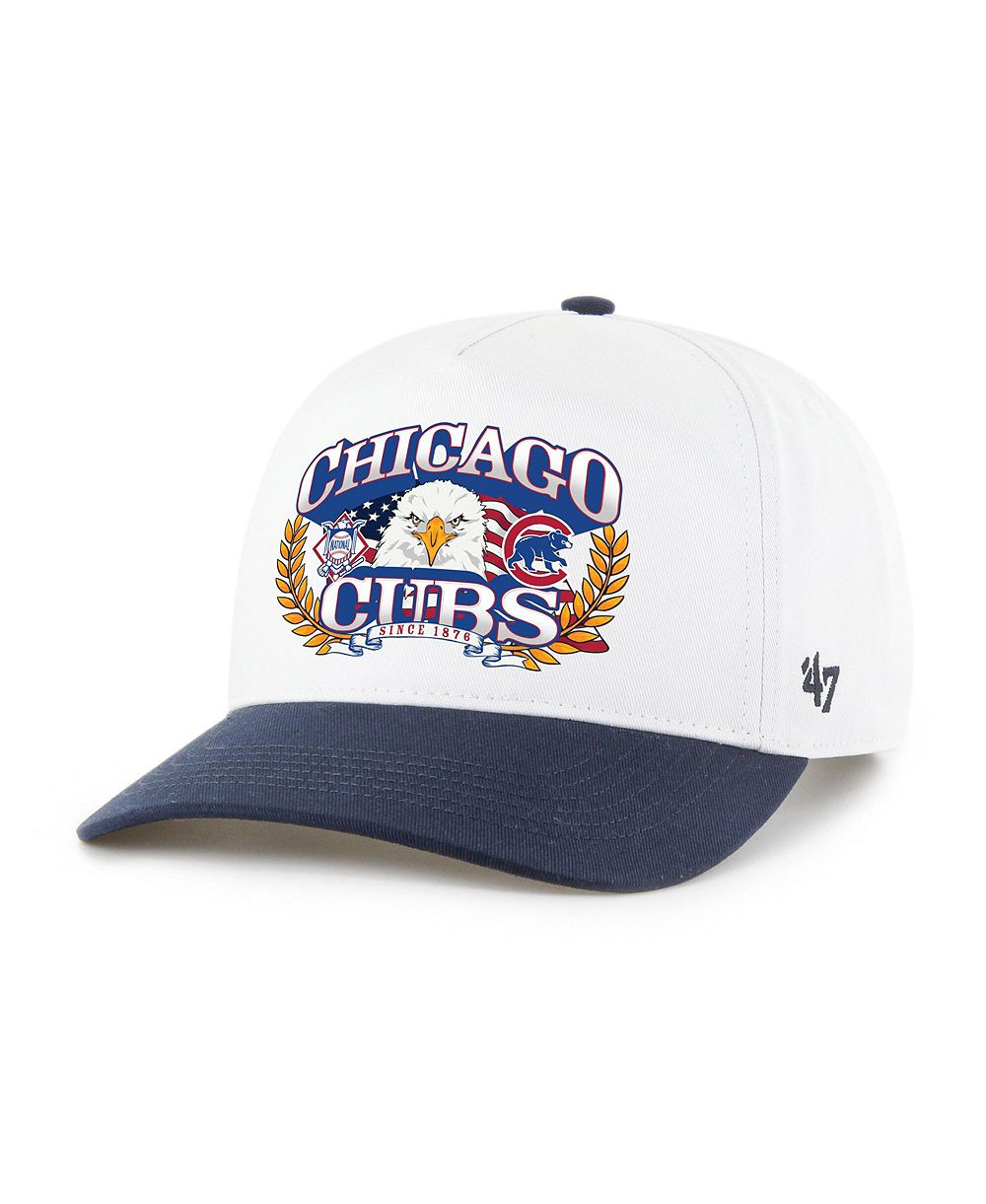 Мужская кепка '47 Brand Chicago Cubs Americana Eagle Hitch Adjustable White/Navy